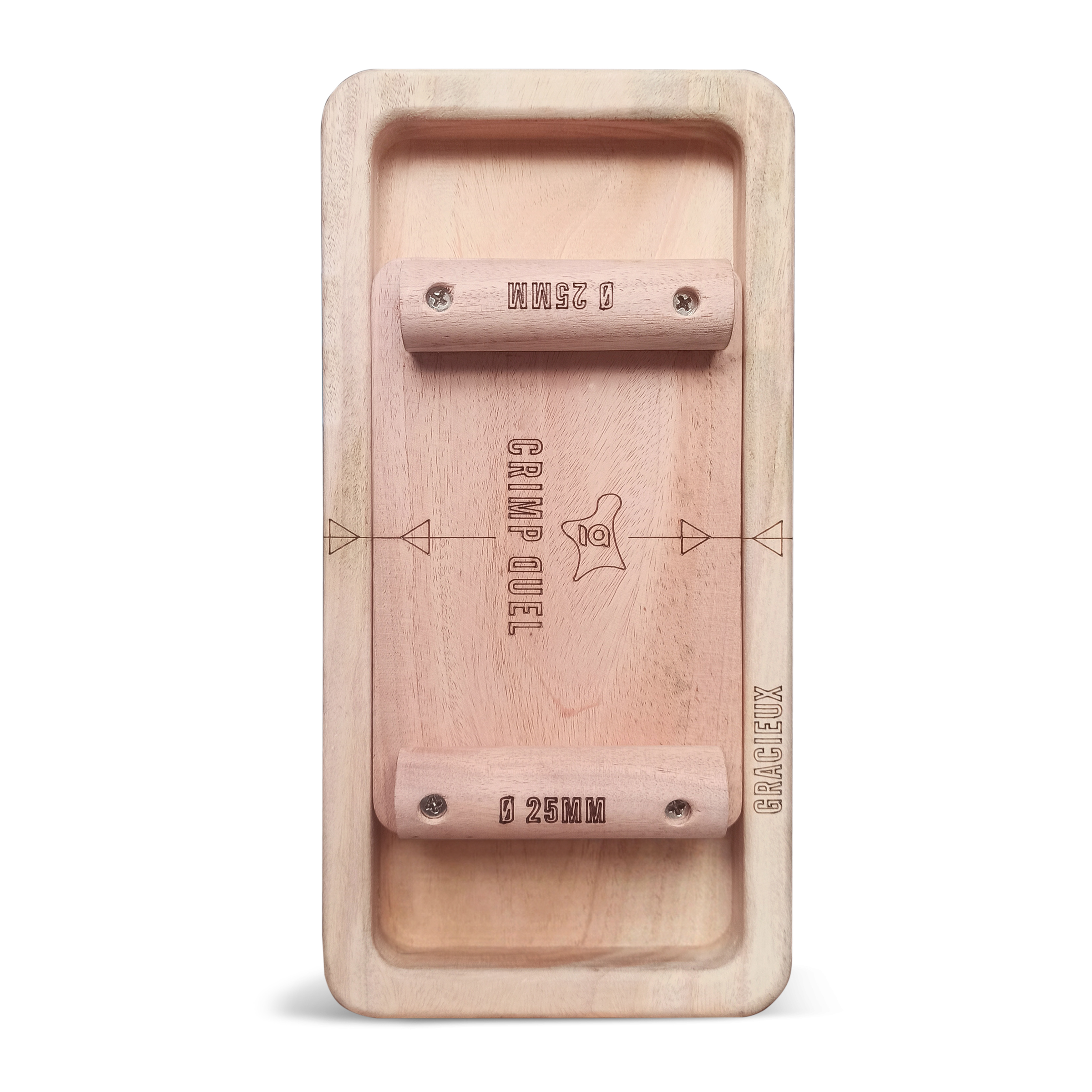 Crimp Duel, Wooden Finger Exerciser, Finger Strength Battle for Climbers
