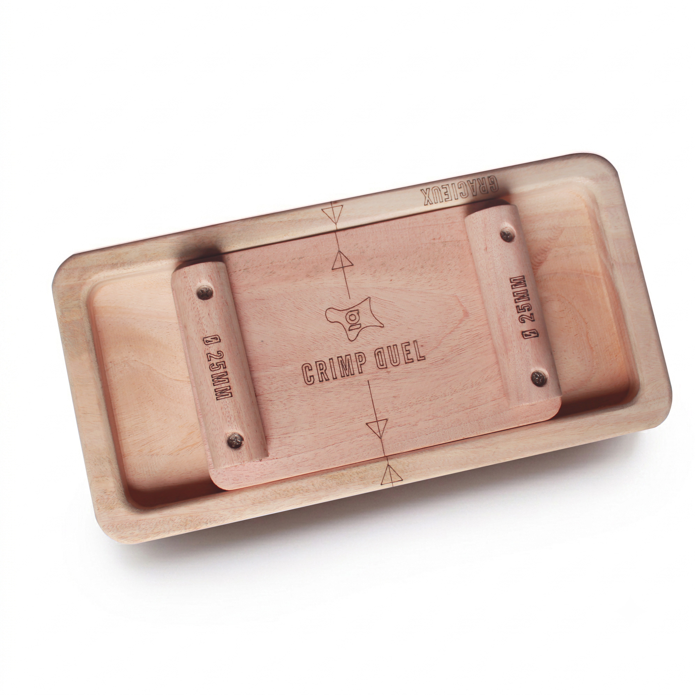 Crimp Duel, Wooden Finger Exerciser, Finger Strength Battle for Climbers - product image